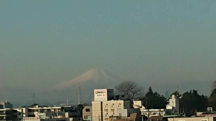 冬の富士山